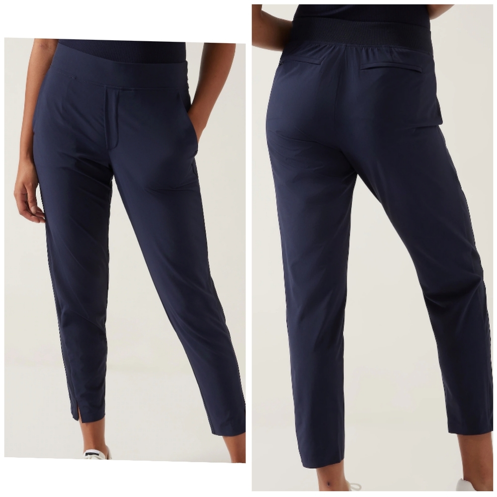 Athleta Brooklyn Ankle Pant Navy Size 14